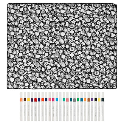 DIY Coloring Blanket