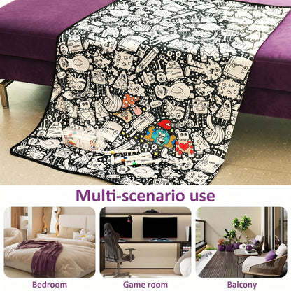 DIY Coloring Blanket